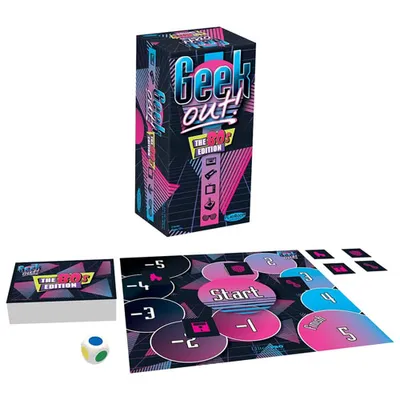 Ultra PRO Geek Out! Trivia Party Game: The 80s Edition