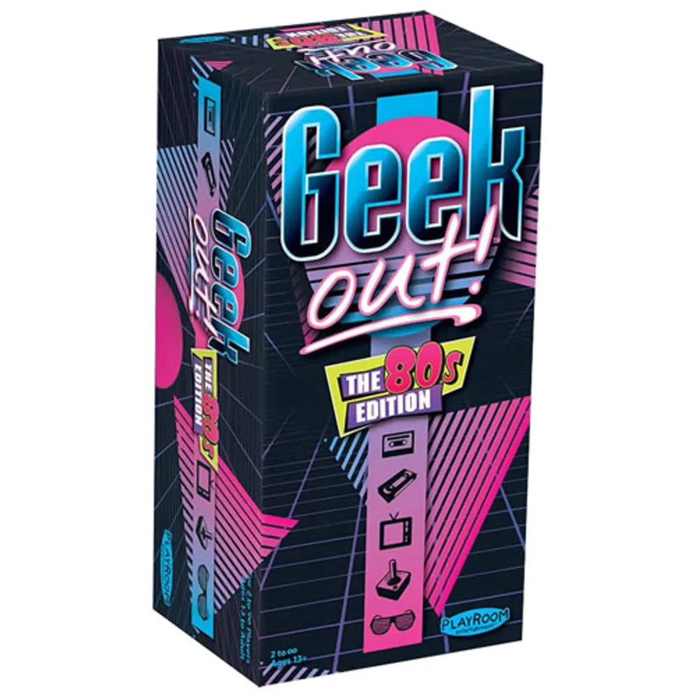 Ultra PRO Geek Out! Trivia Party Game: The 80s Edition