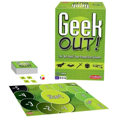 Ultra PRO Geek Out! Jeu de société Trivia Party: Original Edition