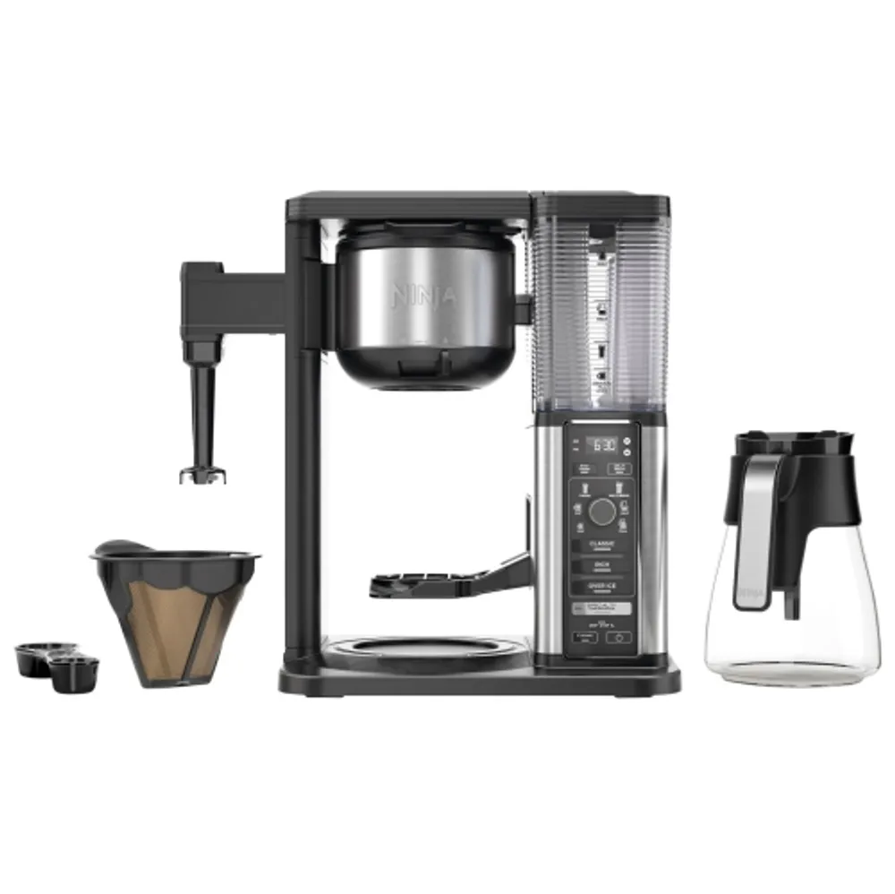 NINJA Refurbished (good) - Ninja Specialty Multi-Use Coffee Maker with Milk  Frother - 10 Cup - Black