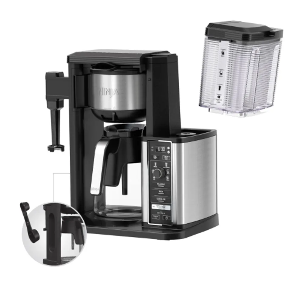 NINJA Refurbished (good) - Ninja Specialty Multi-Use Coffee Maker with Milk  Frother - 10 Cup - Black