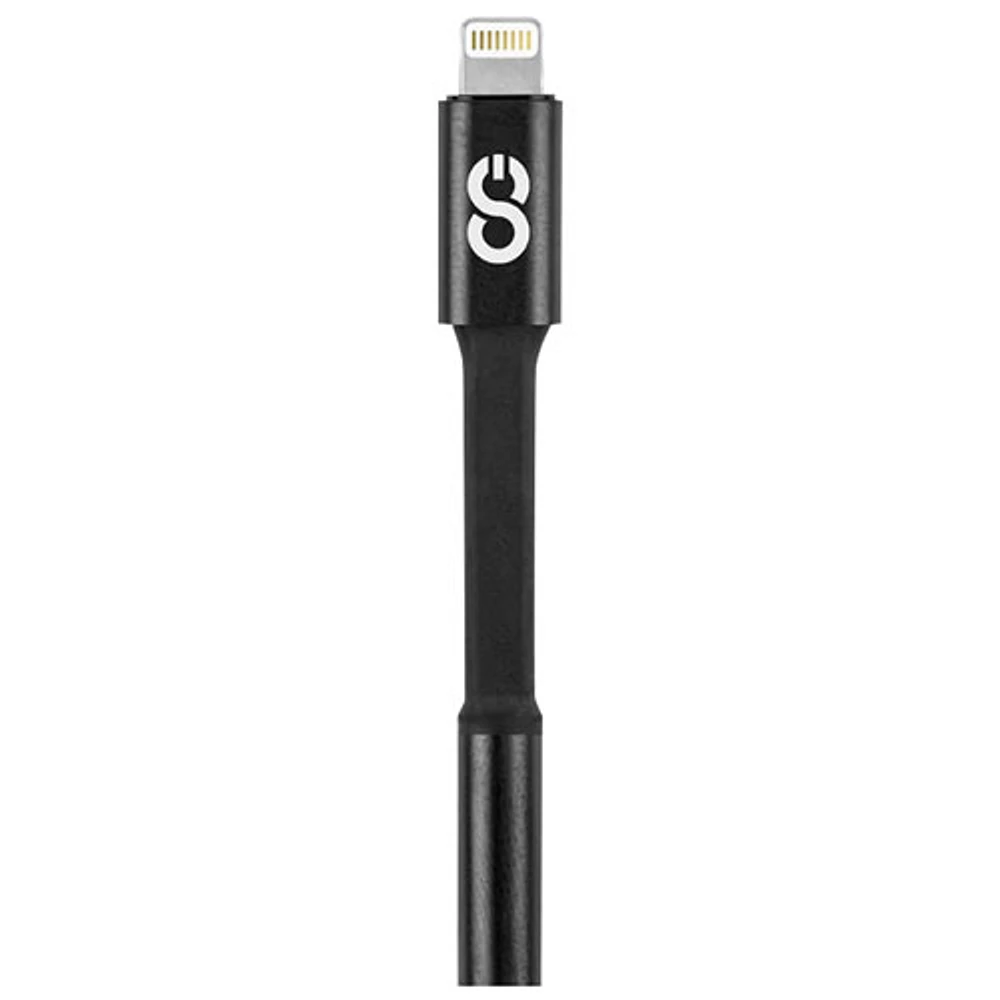 Adaptateur Lightning à prise pour écouteurs de 3,5 mm de LOGiiX (LGX-12766) - Noir