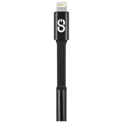 Adaptateur Lightning à prise pour écouteurs de 3,5 mm de LOGiiX (LGX-12766) - Noir