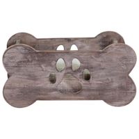 Bowser & Meowser Dog Bone Wood Pet Bed