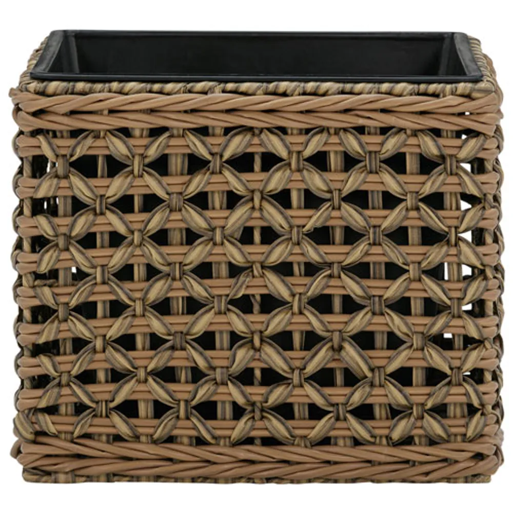 Grapevine Nested Polyrattan Planter Box - Set of 2 - Natural