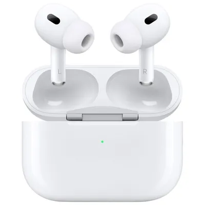 Open Box - Apple AirPods Pro (2nd generation) In-Ear Noise Cancelling True Wireless Earbuds - White