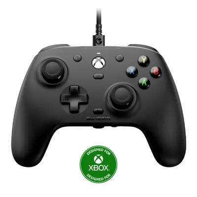 GameSir G7 Wired Controller for Xbox Series X|S, Xbox One and Windows 10/11 - Black - with Swappable White Faceplate