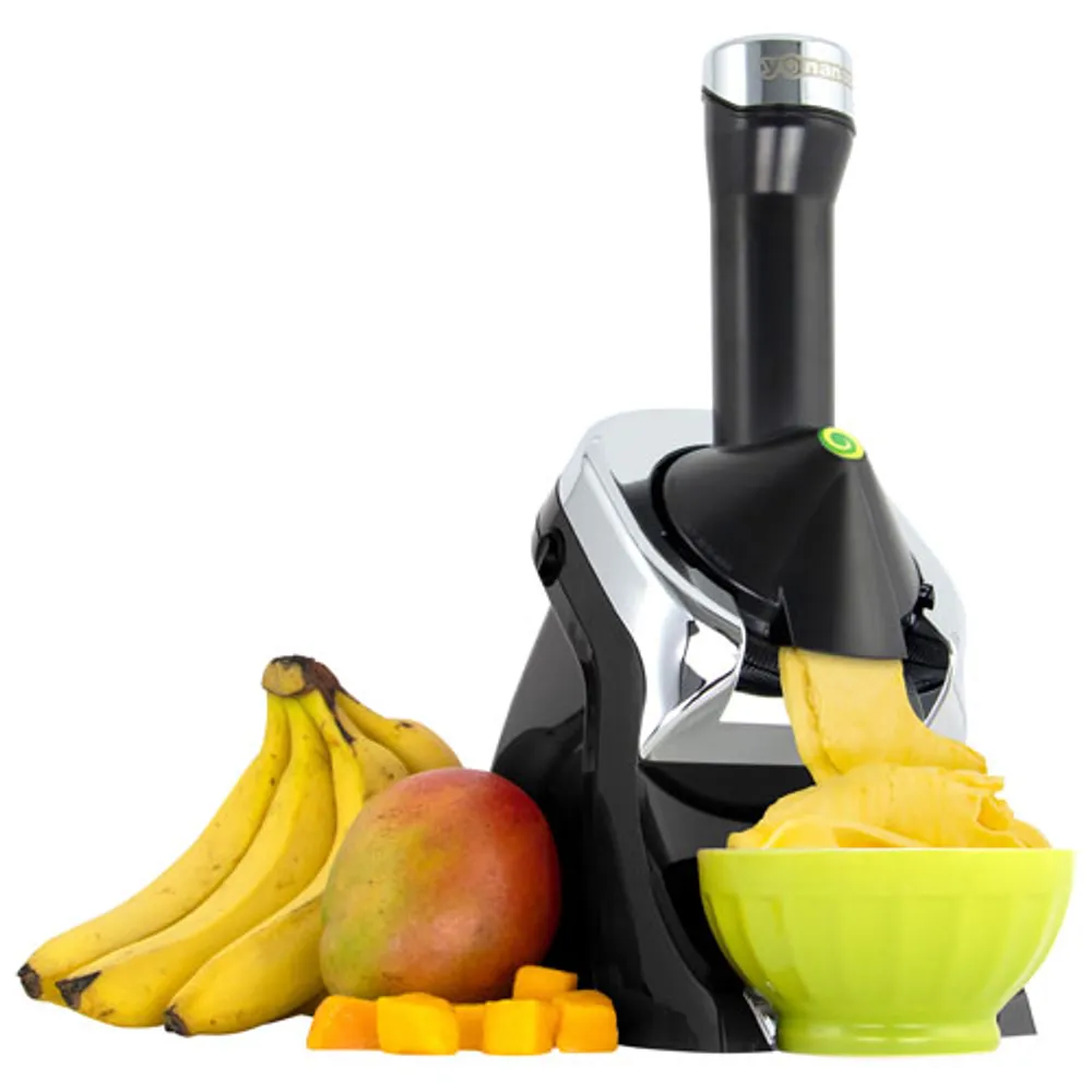 Yonanas Deluxe Frozen Fruit Dessert Maker - Black