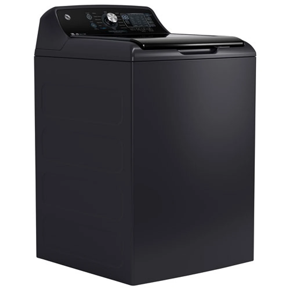 GE 5.3 Cu. Ft. High Efficiency Top Load Washer (GTW690BMTDG) - Diamond Grey