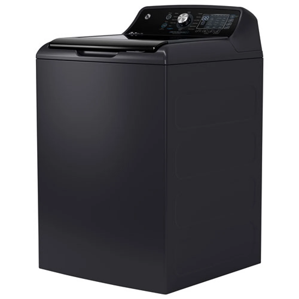 GE 5.3 Cu. Ft. High Efficiency Top Load Washer (GTW690BMTDG) - Diamond Grey