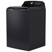 GE 5.3 Cu. Ft. High Efficiency Top Load Washer (GTW690BMTDG) - Diamond Grey