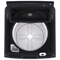 GE 5.3 Cu. Ft. High Efficiency Top Load Washer (GTW690BMTDG) - Diamond Grey