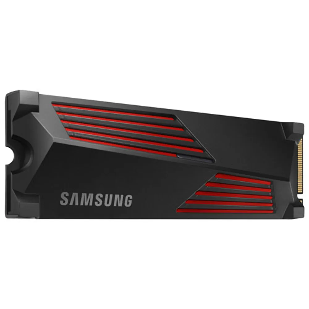 Samsung 990PRO 1TB NVMe PCI-e Internal Solid State Drive with Heatsink (MZ-V9P1T0CW) - Black/Red