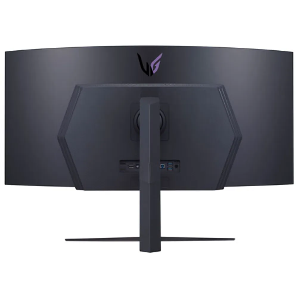 Moniteur jeu G-Sync DELO incurvé QHD GTG 0,03 ms 240 Hz 45 po UltraGear de LG (45GR95QE-B) - Noir