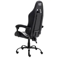 Naz Comfort Series Ergonomic Faux Leather Gaming Chair - White/Black