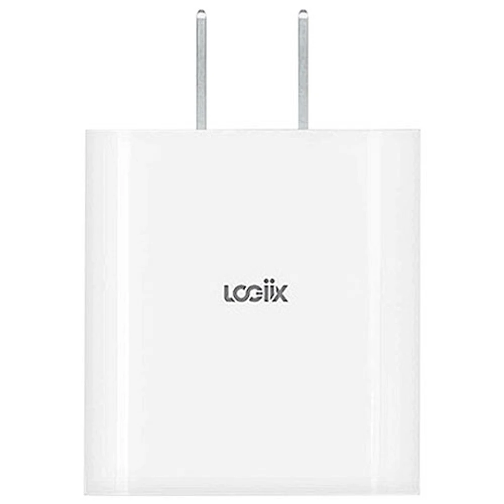 LOGiiX Power Cube 20W USB-C Wall Charger - White