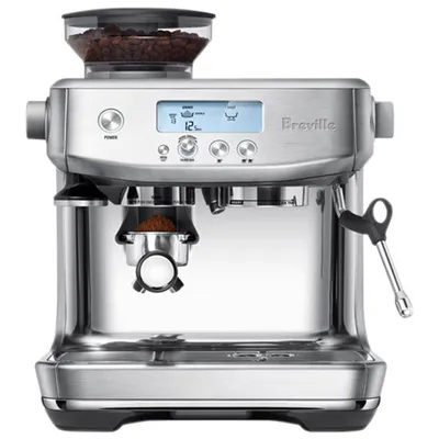 Refurbished (Good) - Breville Barista Pro Espresso Machine with Frother & Coffee Grinder - Brushed Stainless - Remanufactured by Breville