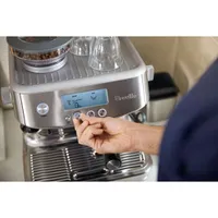 Refurbished (Good) - Breville Barista Pro Espresso Machine with Frother & Coffee Grinder - Brushed Stainless - Remanufactured by Breville