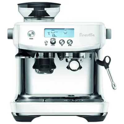 Refurbished (Good) - Breville Barista Pro Espresso Machine with Frother & Coffee Grinder - Sea Salt - Remanufactured by Breville