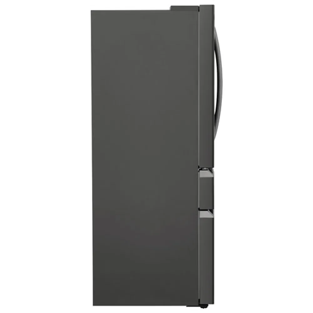 Frigidaire Gallery 36" 21.5 Cu. Ft. French Door Refrigerator w/ Dispenser (GRMC2273CD) - Black Stainless