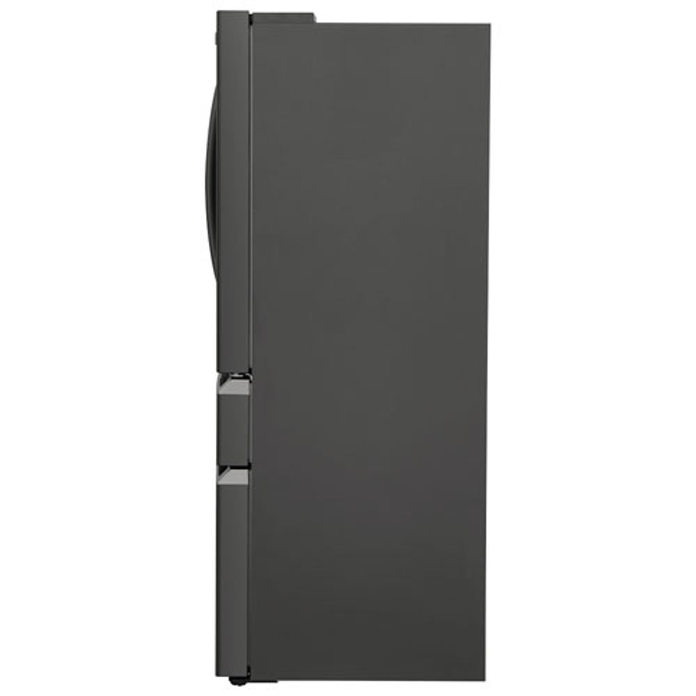 Frigidaire Gallery 36" 21.5 Cu. Ft. French Door Refrigerator w/ Dispenser (GRMC2273CD) - Black Stainless