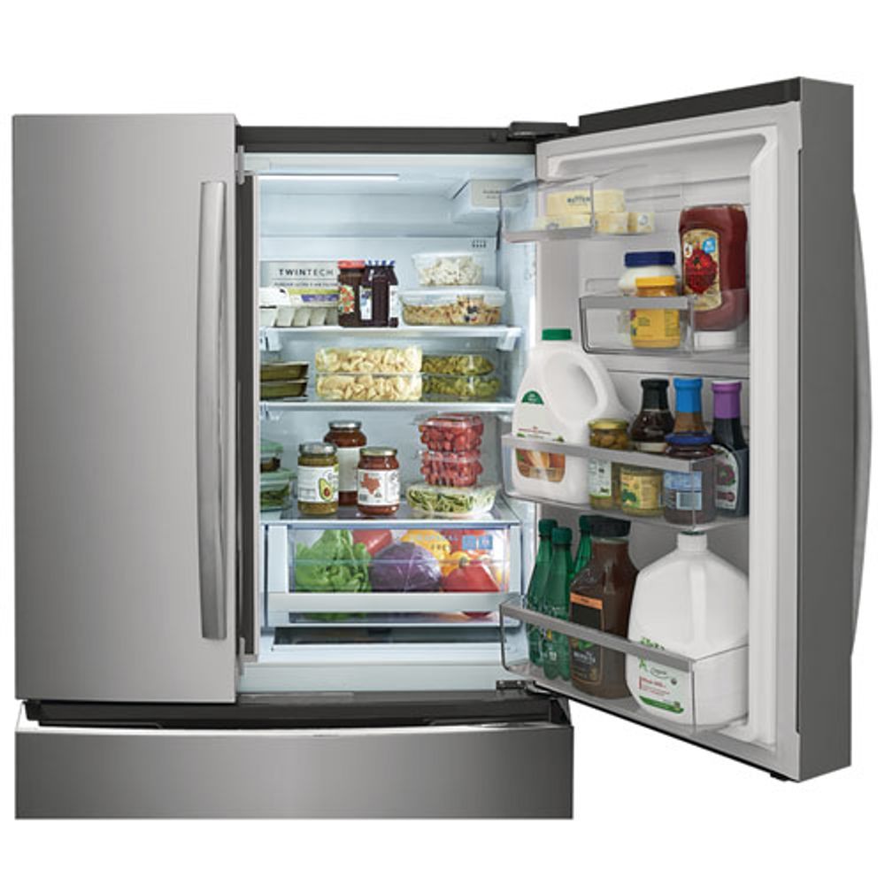 Frigidaire Gallery 36" 22.1 Cu. Ft. French Door Refrigerator w/ Water Dispenser (GRMG2272CF) - Stainless