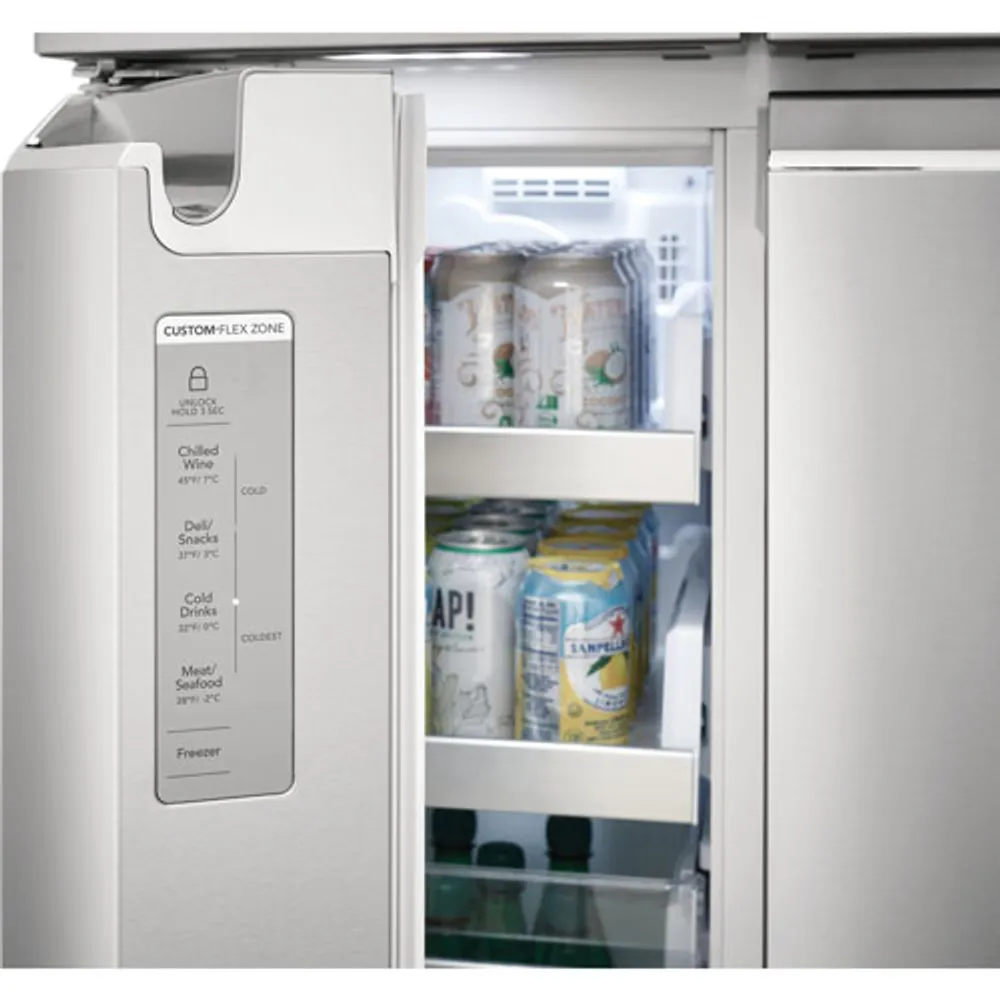 Frigidaire Gallery 36" 21.5 Cu. Ft. French Door Refrigerator w/ Water Dispenser (GRQC2255BF) - Stainless