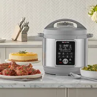 Autocuiseur électrique 9-en-1 Duo Plus d'Instant Pot - 8 pte - Gris/Acier inoxydable