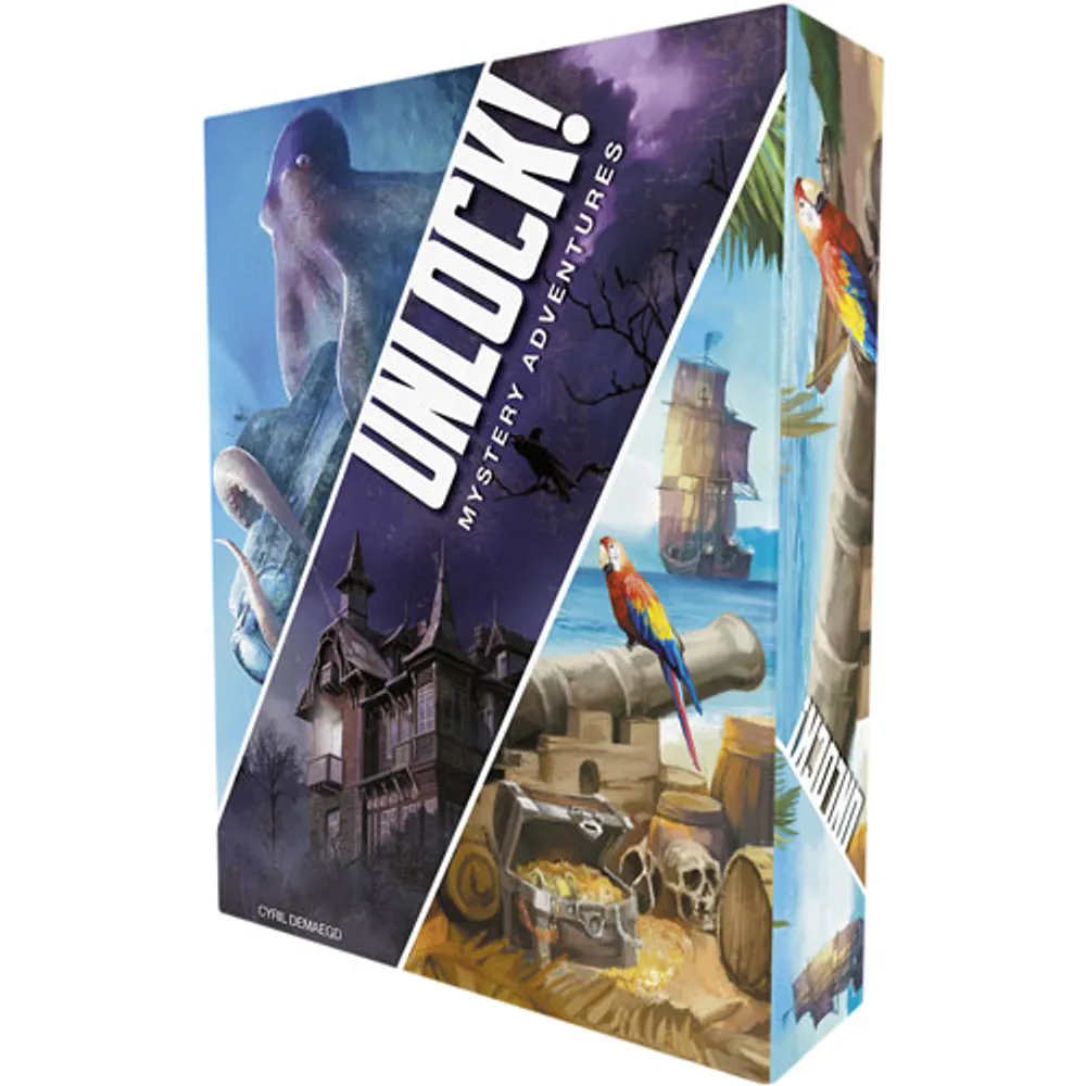 Unlock! Jeu de cartes Mystery Adventures - Anglais