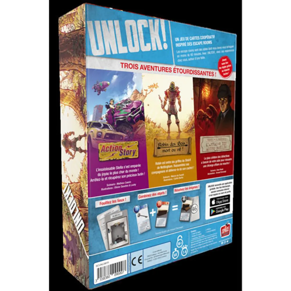 Unlock! Jeu de cartes Legendary Adventures - Anglais