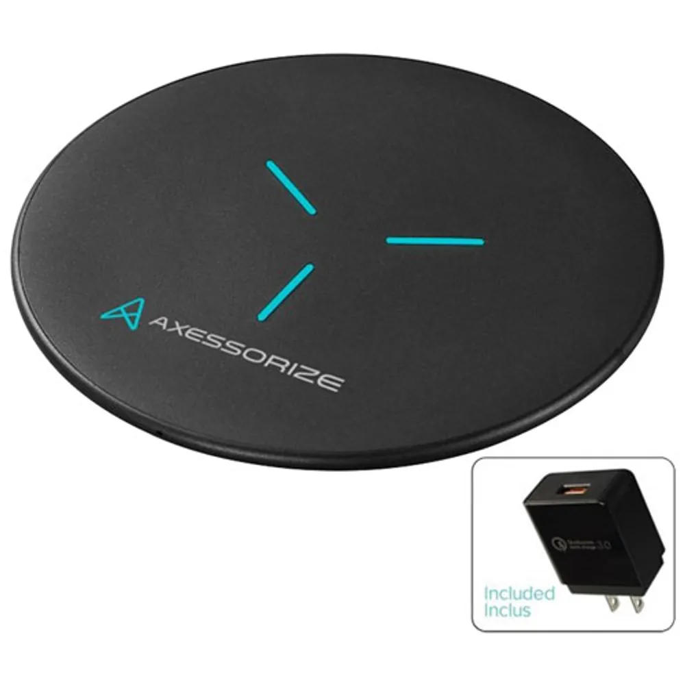 Axessorize Essential Bundle with Case, Truly Wireless Headphones & Wireless Charger for iPhone 12/12 Pro