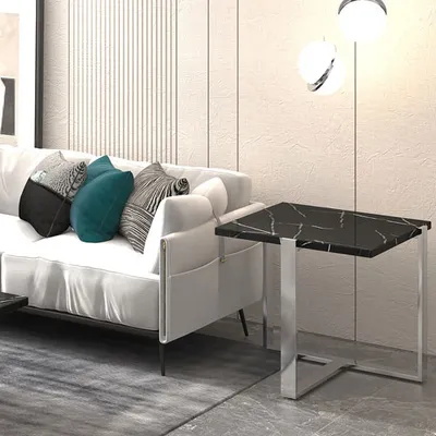 Veno Contemporary Square End Table