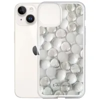 E-Artistry Gem Rocks Fitted Hard Shell Case for iPhone 14 - White