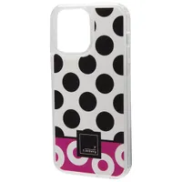 E-Artistry Lottie Dottie Fitted Hard Shell Case for iPhone 14 Pro Max - Watermelon/Pink