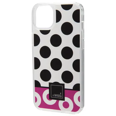 E-Artistry Lottie Dottie Fitted Hard Shell Case for iPhone 14 Plus - Watermelon/Pink