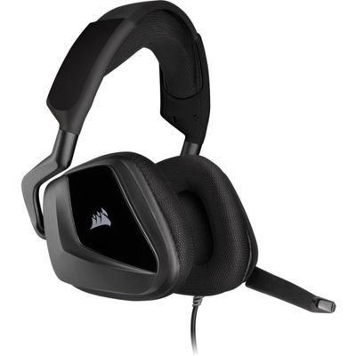 corsair black headset