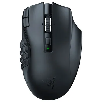 Souris de jeu optique Bluetooth de 30 000 ppp Naga V2 HyperSpeed de Razer - Noir