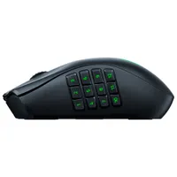 Souris de jeu optique Bluetooth de 30 000 ppp Naga V2 Pro de Razer - Noir