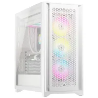 Corsair 5000D RGB Airflow Mid-Tower ATX Computer Case - White