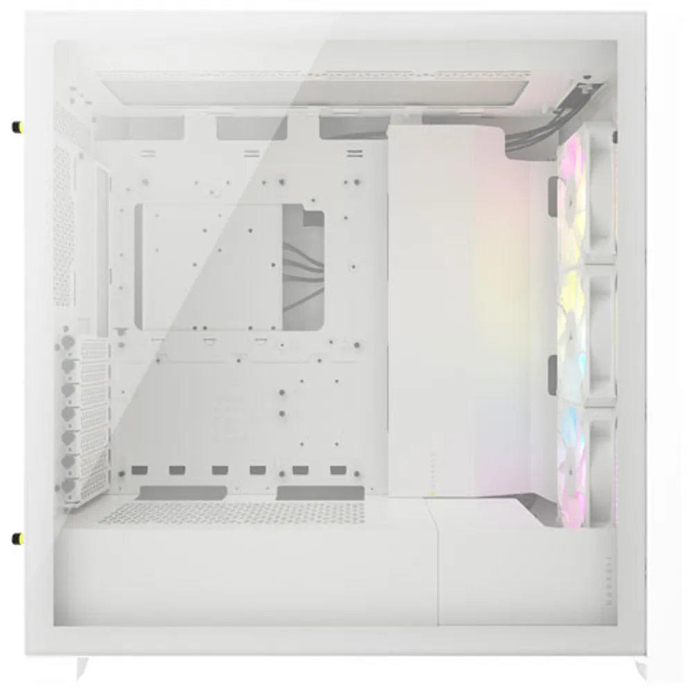 Corsair 5000D RGB Airflow Mid-Tower ATX Computer Case - White