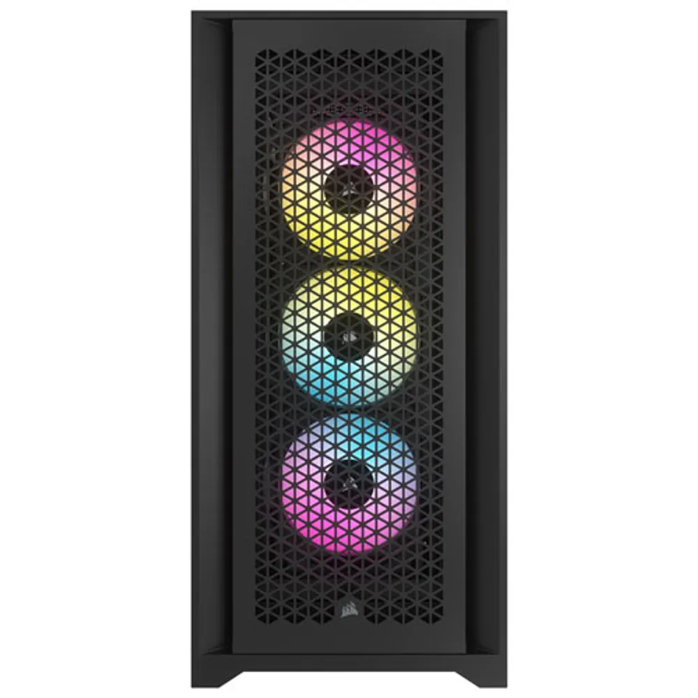 Corsair 5000D RGB Airflow Mid-Tower ATX Computer Case - Black