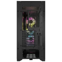 Tour d'ordinateur mi-haute ATX 5000D Airflow à éclairage RVB de Corsair - Noir