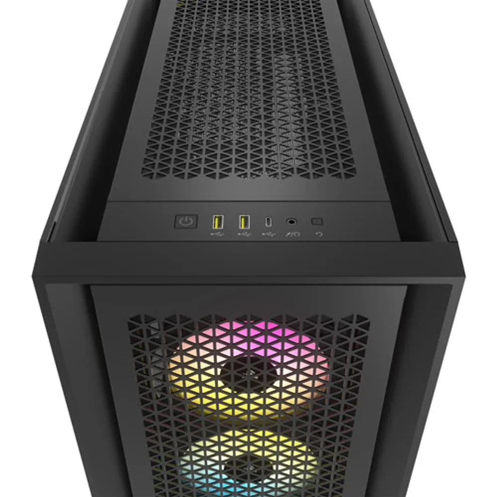 Corsair 5000D RGB Airflow Mid-Tower ATX Computer Case - Black