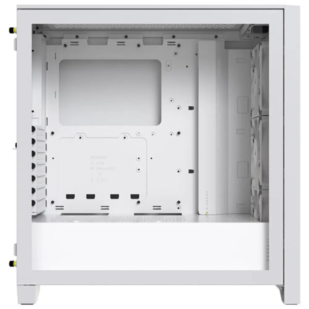 Corsair 4000D RGB Airflow Mid-Tower ATX Computer Case - White