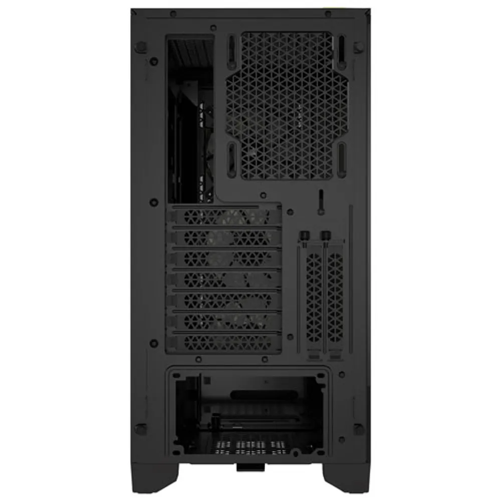 Tour d'ordinateur mi-haute ATX 4000D Airflow à éclairage RVB de Corsair - Noir