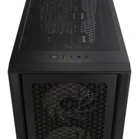 Tour d'ordinateur mi-haute ATX 4000D Airflow à éclairage RVB de Corsair - Noir