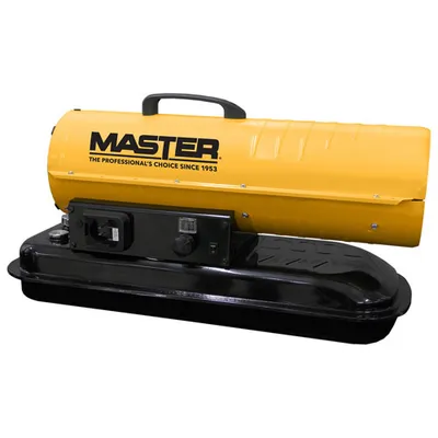 Master Battery & Kerosene Diesel Air Heater - 80,000 BTU - Yellow