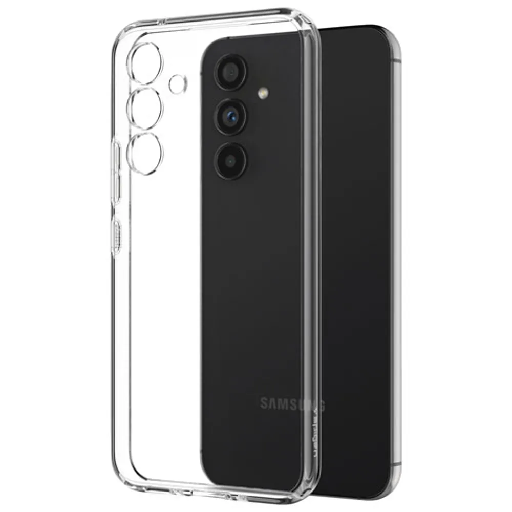 Spigen Crystal Flex Fitted Soft Shell Case for Galaxy A54 - Clear