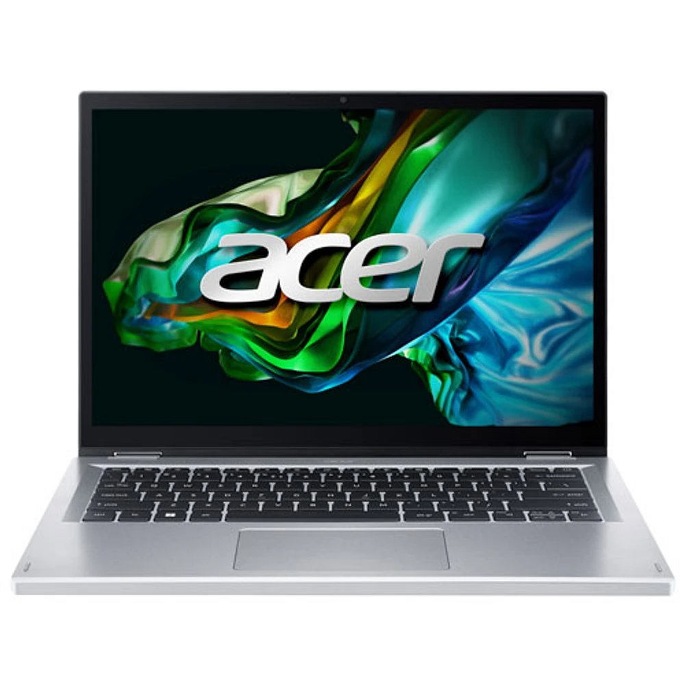 Acer Aspire 3 Spin 14" Touchscreen 2-in-1 Laptop - Silver (Intel Core i3-N305/512GB SSD/8GB RAM/Win 11)