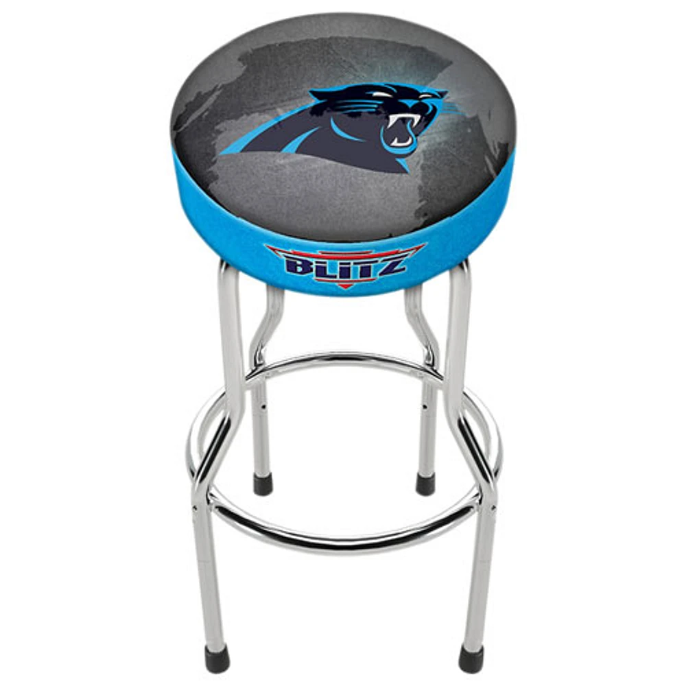 Arcade1Up Carolina Panthers Adjustable Height Arcade Stool